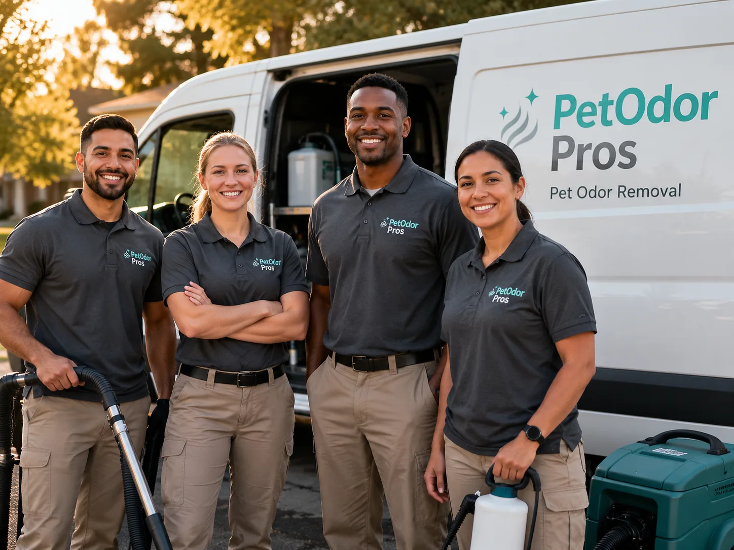 Pet Odor Removal team serving Robbins, CA